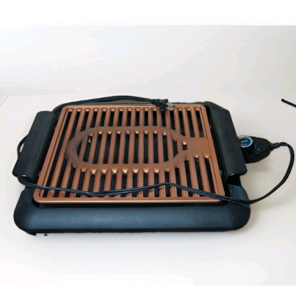 Gotham Steel Electric Smokeless Grill Non-Stick Titanium & Copper Tested